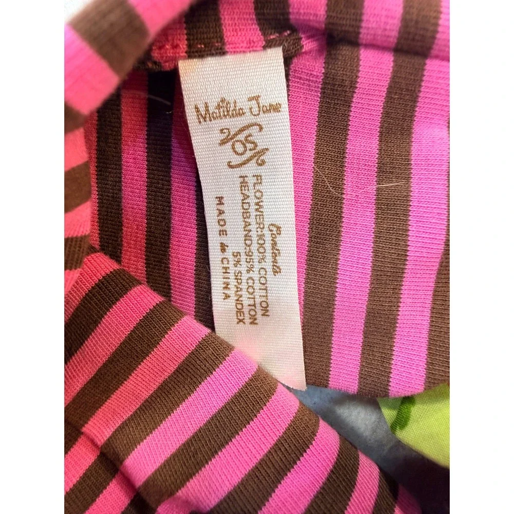 Matilda Jane Girls Headband Lot 5pc Floral Gingham Striped Bows OS